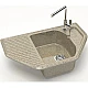 Приобрести Кухонная мойка Marrbaxx Рики Z22 песочный глянец Z022Q005 в магазине сантехники Santeh-Crystal.ru