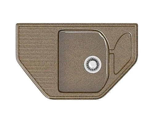 Приобрести Кухонная мойка Marrbaxx Рики Z22 терракот глянец Z022Q009 в магазине сантехники Santeh-Crystal.ru