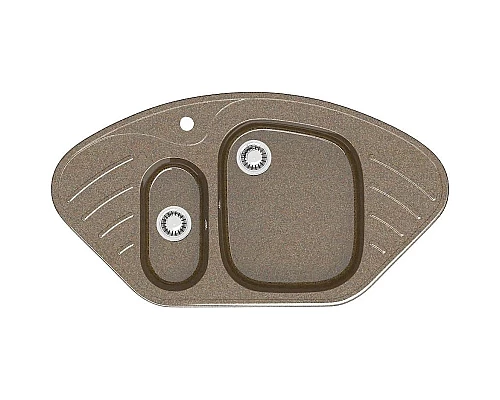 Купить Кухонная мойка Marrbaxx Аделис Z23 терракот глянец Z023Q009 в магазине сантехники Santeh-Crystal.ru