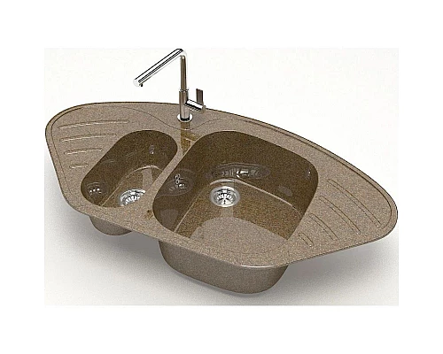 Купить Кухонная мойка Marrbaxx Аделис Z23 терракот глянец Z023Q009 в магазине сантехники Santeh-Crystal.ru