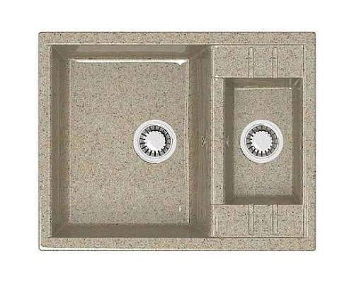 Купить Кухонная мойка Marrbaxx Жаклин Z190 песочный глянец Z190Q005 в магазине сантехники Santeh-Crystal.ru