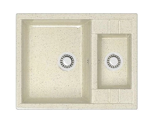 Приобрести Кухонная мойка Marrbaxx Жаклин Z190 бежевый глянец Z190Q002 в магазине сантехники Santeh-Crystal.ru