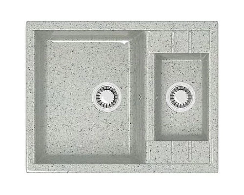 Купить Кухонная мойка Marrbaxx Жаклин Z190 светло-серый глянец Z190Q010 в магазине сантехники Santeh-Crystal.ru