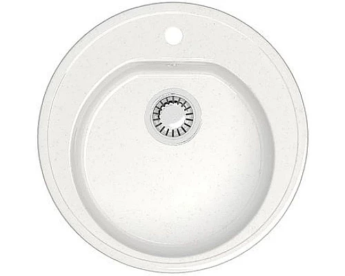 Купить Кухонная мойка Marrbaxx Черая Z3 белый лёд глянец Z003Q001 в магазине сантехники Santeh-Crystal.ru