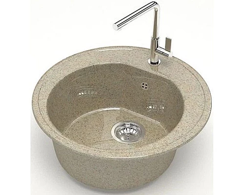 Купить Кухонная мойка Marrbaxx Черая Z3 песочный глянец Z003Q005 в магазине сантехники Santeh-Crystal.ru