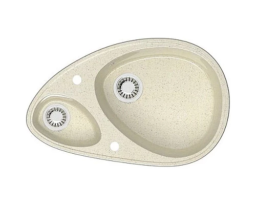 Заказать Кухонная мойка Marrbaxx Эмма Z13 бежевый глянец Z013Q002 в магазине сантехники Santeh-Crystal.ru
