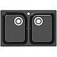 Приобрести Кухонная мойка Marrbaxx Скай Z260 черный глянец Z260Q004 в магазине сантехники Santeh-Crystal.ru
