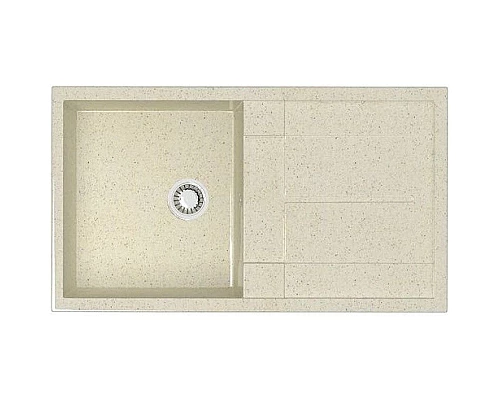 Приобрести Кухонная мойка Marrbaxx Рони Z17 бежевый глянец Z017Q002 в магазине сантехники Santeh-Crystal.ru