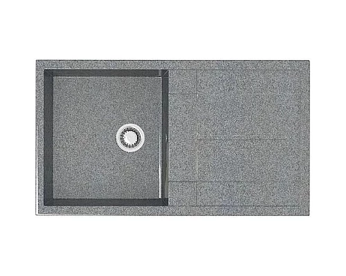 Заказать Кухонная мойка Marrbaxx Рони Z17 темно-серый глянец Z017Q008 в магазине сантехники Santeh-Crystal.ru