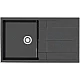 Купить Кухонная мойка Marrbaxx Рони Z17 черный глянец Z017Q004 в магазине сантехники Santeh-Crystal.ru