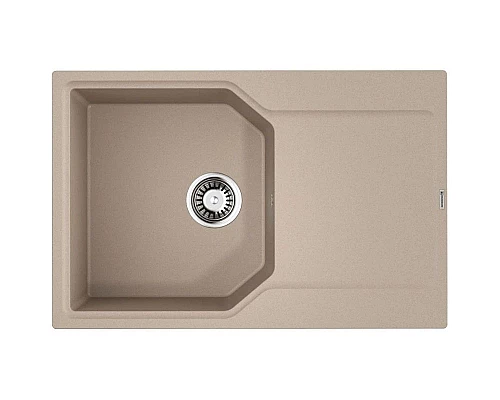 Приобрести Кухонная мойка Artgranit Omoikiri Yonaka 78-SA бежевый 4993709 в магазине сантехники Santeh-Crystal.ru