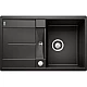 Приобрести Кухонная мойка Blanco Metra 45 S-F черный 525917 в магазине сантехники Santeh-Crystal.ru