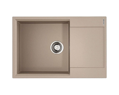 Заказать Кухонная мойка Artgranit Omoikiri Daisen 78-LB-SA бежевый 4993693 в магазине сантехники Santeh-Crystal.ru