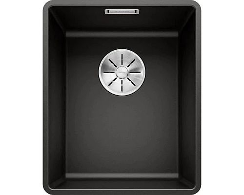 Приобрести Кухонная мойка Blanco Subline 320-F InFino черный 525982 в магазине сантехники Santeh-Crystal.ru