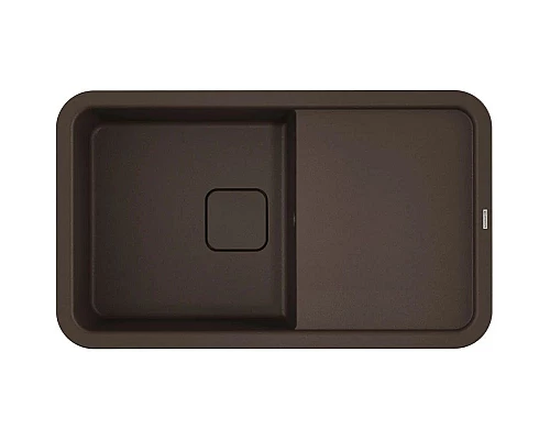 Заказать Кухонная мойка Artgranit Omoikiri Tasogare 86-DC темный шоколад 4993468 в магазине сантехники Santeh-Crystal.ru