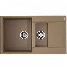 Кухонная мойка Artgranit Omoikiri Daisen 86-2-CA карамель 4993474