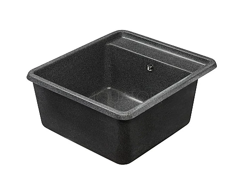 Приобрести Кухонная мойка Акватон Беллис графит 1A724932BS210 в магазине сантехники Santeh-Crystal.ru