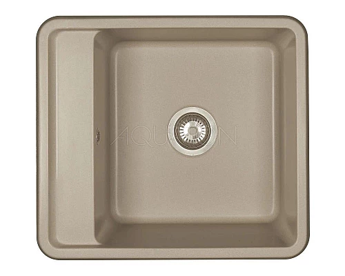 Купить Кухонная мойка Акватон Беллис серый шелк 1A724932BS250 в магазине сантехники Santeh-Crystal.ru