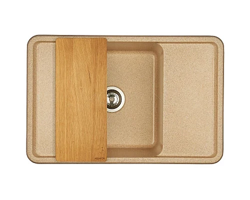 Заказать Кухонная мойка Акватон Беллис песочный 1A725032BS220 в магазине сантехники Santeh-Crystal.ru