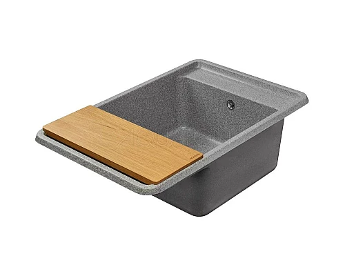 Купить Кухонная мойка Акватон Беллис серый 1A725032BS230 в магазине сантехники Santeh-Crystal.ru