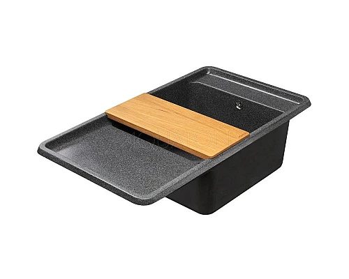 Купить Кухонная мойка Акватон Беллис графит 1A724832BS210 в магазине сантехники Santeh-Crystal.ru