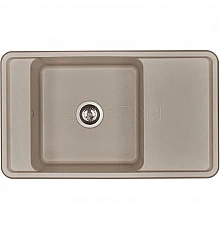 Кухонная мойка Акватон Беллис серый шелк 1A724832BS250
