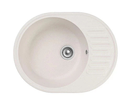 Приобрести Кухонная мойка GranFest Quarz белый GF-Z58 в магазине сантехники Santeh-Crystal.ru