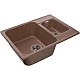 Заказать Кухонная мойка GranFest Quarz терракот GF-Z09 в магазине сантехники Santeh-Crystal.ru
