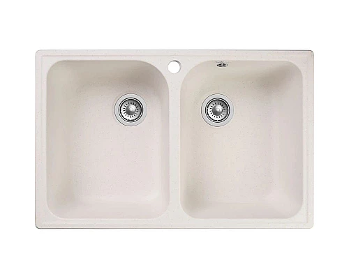 Заказать Кухонная мойка GranFest Quarz белый GF-Z15 в магазине сантехники Santeh-Crystal.ru