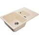 Заказать Кухонная мойка GranFest Quarz бежевый GF-Z21K в магазине сантехники Santeh-Crystal.ru
