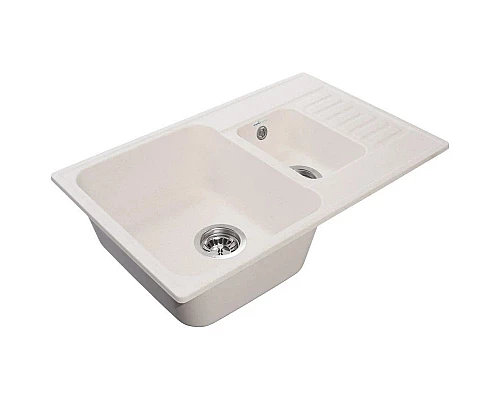 Заказать Кухонная мойка GranFest Quarz белый GF-Z21K в магазине сантехники Santeh-Crystal.ru