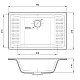 Купить Кухонная мойка GranFest Quarz терракот GF-Z71 в магазине сантехники Santeh-Crystal.ru
