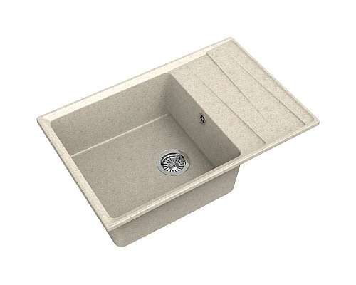 Купить Кухонная мойка GranFest бежевый Level GF-LV-760L в магазине сантехники Santeh-Crystal.ru
