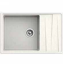 Кухонная мойка GranFest белый Level GF-LV-760L