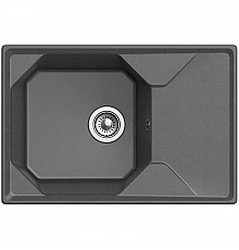 Кухонная мойка GranFest графит Unique GF-U-740L