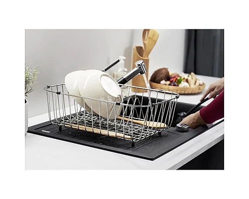 Заказать Кухонная мойка Blanco Metra 45S черный 525914 в магазине сантехники Santeh-Crystal.ru