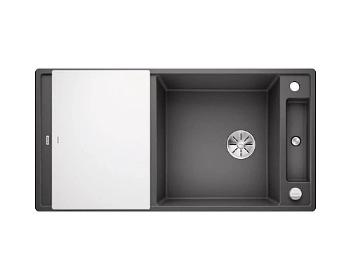 Купить Кухонная мойка Blanco Axia III XL 6S InFino темная скала 523511 в магазине сантехники Santeh-Crystal.ru