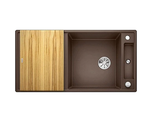 Заказать Кухонная мойка Blanco Axia III XL 6S InFino кофе 523509 в магазине сантехники Santeh-Crystal.ru