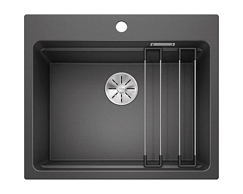 Приобрести Кухонная мойка Blanco Etagon 6 InFino антрацит 524539 в магазине сантехники Santeh-Crystal.ru