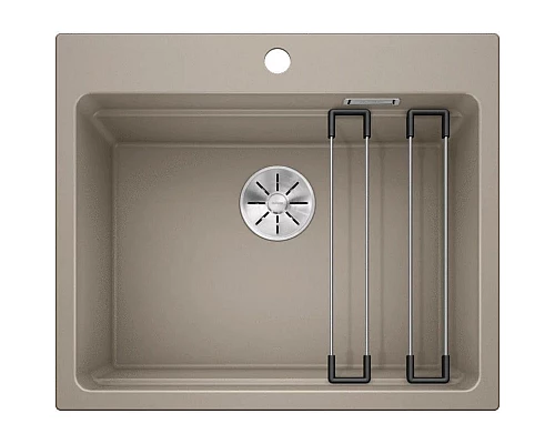 Приобрести Кухонная мойка Blanco Etagon 6 InFino серый беж 524546 в магазине сантехники Santeh-Crystal.ru