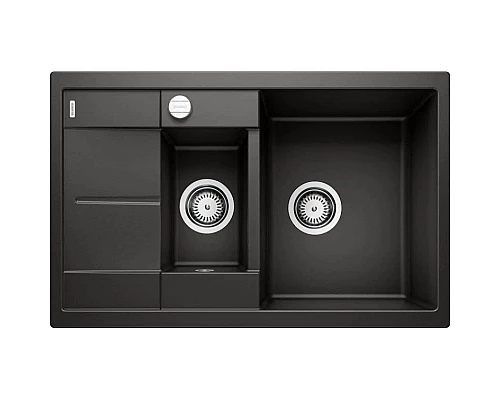Купить Кухонная мойка Blanco Metra 6S Compact черный 525925 в магазине сантехники Santeh-Crystal.ru