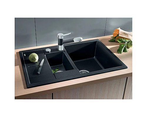 Приобрести Кухонная мойка Blanco Metra 6S Compact Антрацит 513473 в магазине сантехники Santeh-Crystal.ru