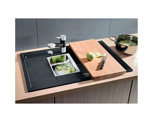 Купить Кухонная мойка Blanco Metra 6S Compact Серый беж 517353 в магазине сантехники Santeh-Crystal.ru