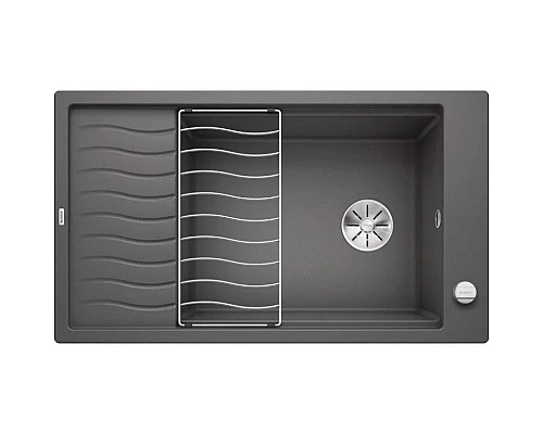 Купить Кухонная мойка Blanco Elon XL 8S InFino темная скала 524861 в магазине сантехники Santeh-Crystal.ru