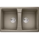 Заказать Кухонная мойка Blanco Lexa 8 InFino серый беж 524967 в магазине сантехники Santeh-Crystal.ru