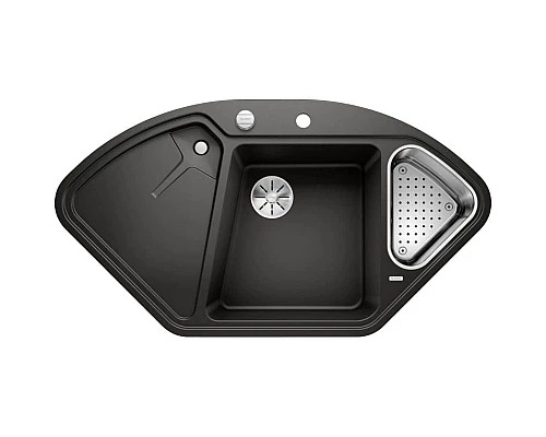 Купить Кухонная мойка Blanco Delta II InFino черный 525867 в магазине сантехники Santeh-Crystal.ru