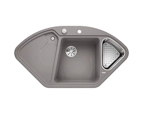 Заказать Кухонная мойка Blanco Delta II InFino алюметаллик 523658 в магазине сантехники Santeh-Crystal.ru