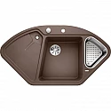 Кухонная мойка Blanco Delta II InFino кофе 523669