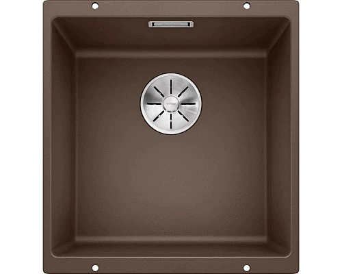 Заказать Кухонная мойка Blanco Subline 400-U InFino кофе 523431 в магазине сантехники Santeh-Crystal.ru