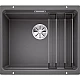 Приобрести Кухонная мойка Blanco Etagon 500-U InFino темная скала 522228 в магазине сантехники Santeh-Crystal.ru